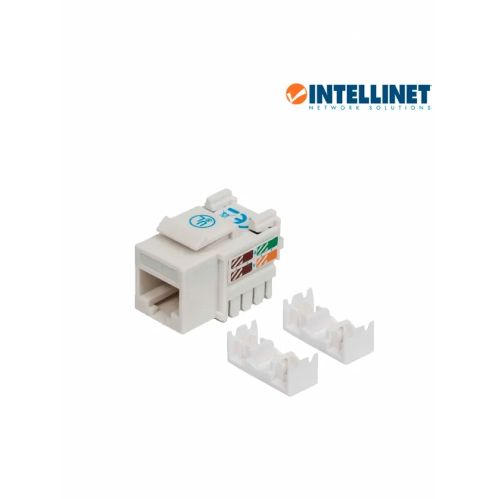 JACK,INTELLINET,210591, CAT 6  DE IMPACTO (KEYSTONE) BLANCO