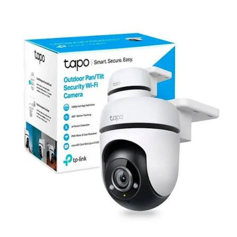 CAMARA IP TP-LINK TAPO C500 WIFI EXTERIOR 2 MP1080P VISION PANORAMICA 360 RESISTENTE AGUA Y POLVO IP65 MICROSD 512GB VISION NOCTURNA DETECCION DE MOVIMIENTO AUDIO BIDIRECCIONAL
