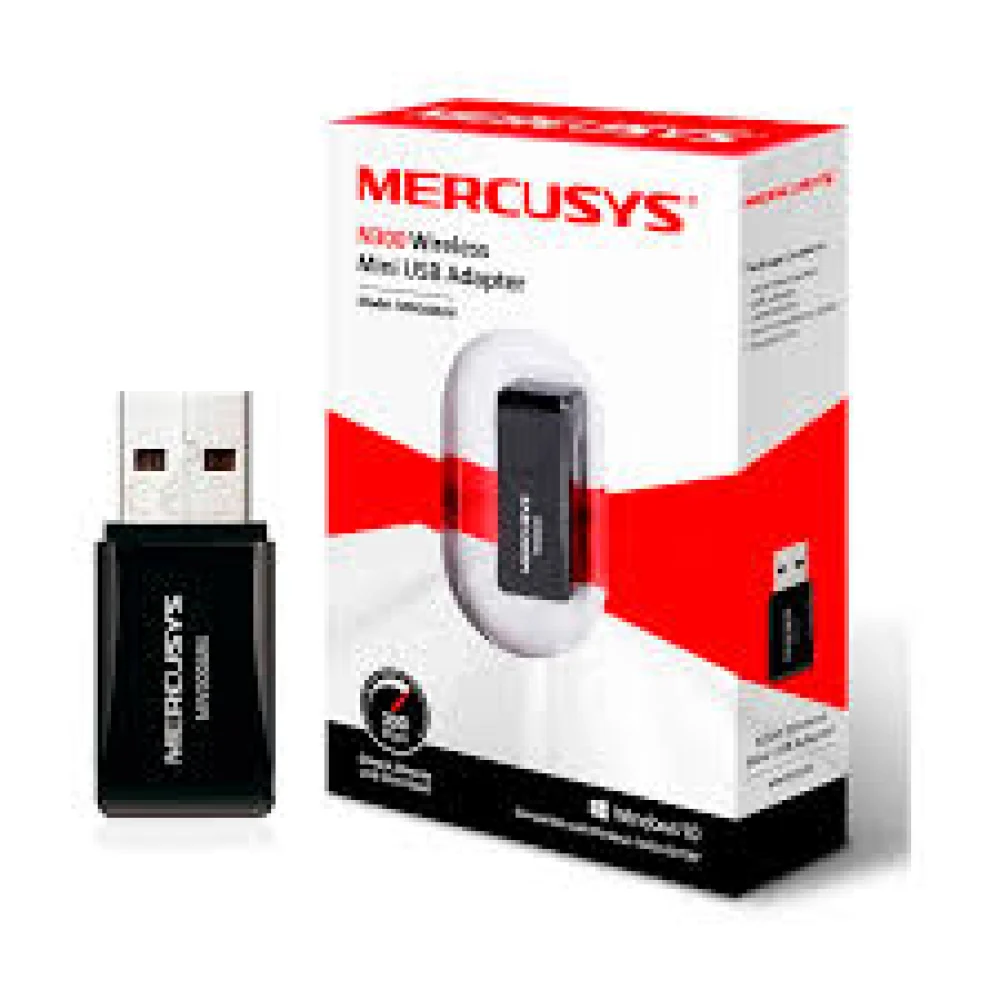 TARJETA DE RED TP LINK MERCUSYS  MW300UM USB INALAMBRICA 300 MBPS  TAMANO MINI