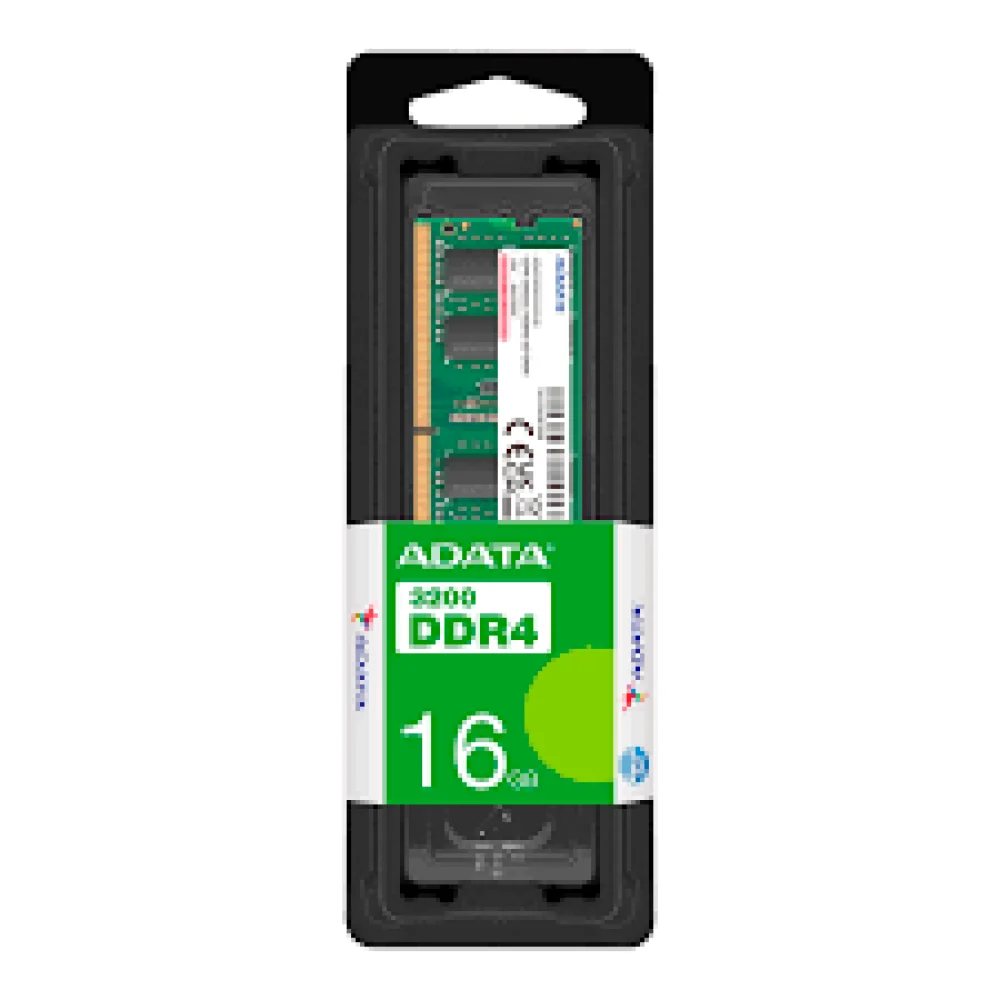 MEMORIA ADATA SODIMM DDR4 16GB PC4-25600 3200MHZ CL22 260PIN 1.2V LAPTOP/AIO/MINI PCS AD4S320016G22-SGN
