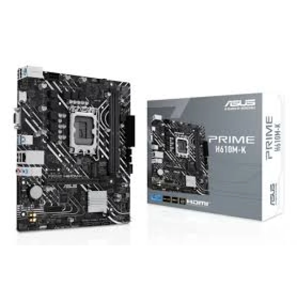 MB ASUS H610 INTEL S-1700 14A GEN/2X DDR5 5600/HDMI/D-SUB/M.2/2X USB3.2/MICRO ATX/GAMA BASICA