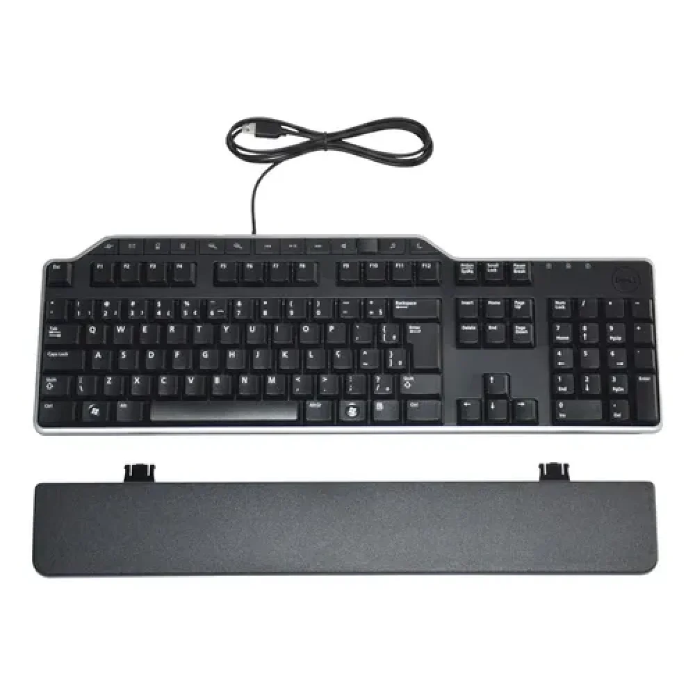 TECLADO ALAMBRICO DELL KB522 | QWERTY  | 104 TECLAS | 2 PUERTOS USB | KB522-BK-LTN