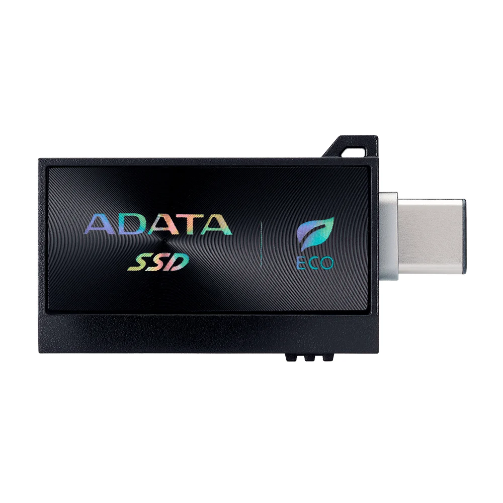 UNIDAD DE ESTADO SOLIDO SSD EXTERNO ADATA SC730  1TB PORTATIL USB 3.2 USB TIPO C NEGRO  WINDOWS MAC LINIX ANDROID  (SC730-1T-CACTI)