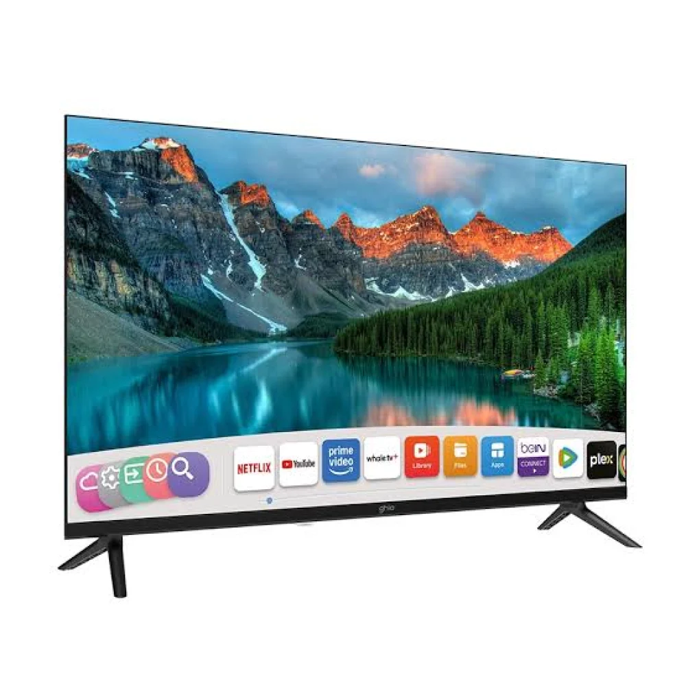 TELEVISION SMART GHIA WHALE TV 32 PULG HD, WIFI, RJ45, 3 HDMI, 2 USB, RCA, AUX 3.5mm, OPTICO