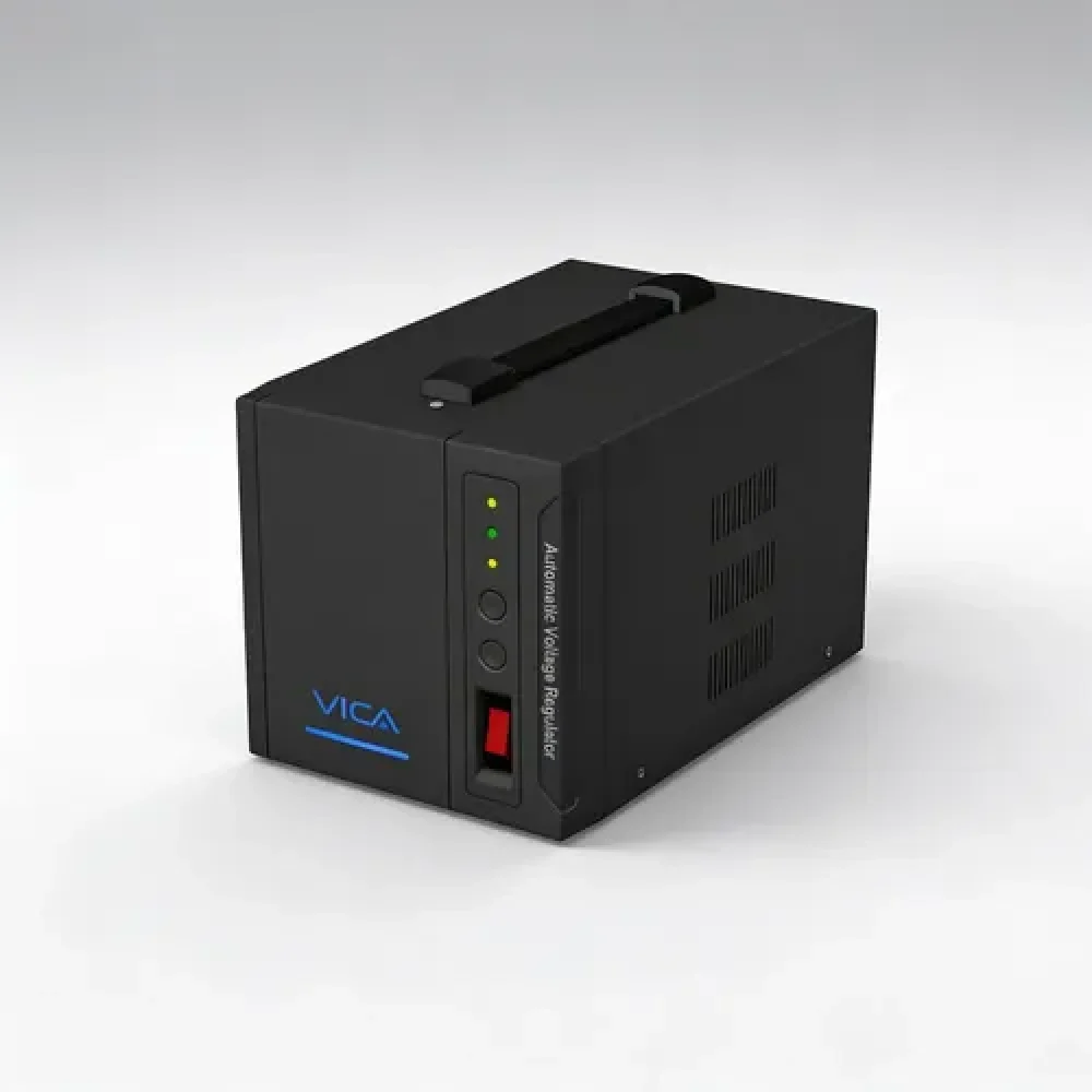 REGULADOR AUTOMATICO DE VOLTAJE VICA PROTECT 4K 4000VA / 2000W, 2 TOMAS NEMA 5-20P REGULADAS Y CON SUPRESOR DE PICOS, 3 AÑOS DE GARANTIA