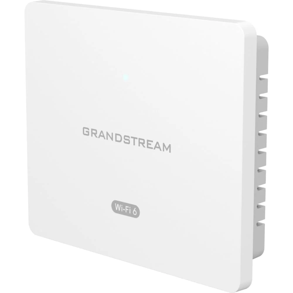 ACCESS POINT GRANDSTREAM GWN7604 | WI-FI 6 MU- MIMO DE DOBLE BANDA 2.4G 2X2:2 Y 5G 3X3:2 | ALCANCE DE COBERTURA DE HASTA 100 METROS | ADMITE HASTA 256 DISPOSITIVOS CLIENTE WI-FI SIMULTÁNEOS