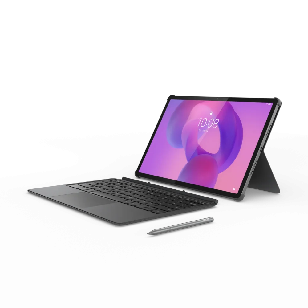 LENOVO IDEA TABLET TAB CON TECLADO Y PLUMA / TB336FU / MEDIATEK 6300 2.4GHZ / 8GB / 128GB / 11 PULG 2.5K 2560X1600 / LUNA GREY / ANDROID 15 / 1YR CENTRO DE SERVICIO