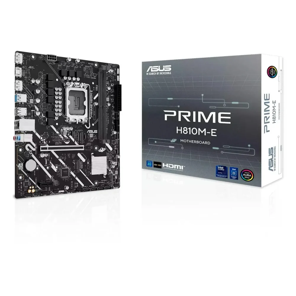 MB ASUS H810 INTEL S-1851 SERIE 2 /2X DDR5 6400 /HDMI /2X DP /2X M.2 /2X USB 3.2 /MICRO ATX /GAMA BASICA