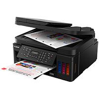 MULTIFUNCIONAL CANON G7010, TINTA CONTINUA, IPM 13 NEGRO / 6.8 COLOR, USB, WIFI,ETHERNET RED, DUPLEX, ADF, CAMA PLANA CARTA / 8.5X11, CONSUMIBLES GI-10