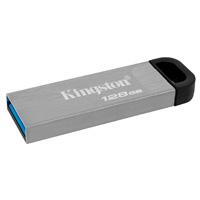 MEMORIA KINGSTON 128GB USB 3.2 ALTA VELOCIDAD / DATATRAVELER KYSON METALICA (DTKN / 128GB)
