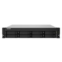 NAS QNAP TS-832PXU-4G /  8 BAHIAS SATA HDD 3,5 / RACK 2U / NUCLEO CUADRUPLE 1.7GHZ / 4GB DDR4 UDIMM AMPLIABLE A 16GB / 2 PTO 2,5 GBE  / 2 PTO 10 GBE /  USB 3.2 X4 /  HOTSWAP /  NO INCLUYE DISCOS /  HASTA 144TB