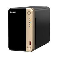 NAS QNAP TS-264-8G  / 2 BAHIAS NUCLEO CUADRUPLE HASTA 2.9 GHZ, 8 GB EN RAM,  / 2 LAN 2,5 GBE / USB 3.2 X2 / SATA / HOT-SWAP /  SIN DISCOS /  HDMI 2.0 /  HASTA 40 TB /  CELERON N5095
