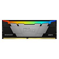 MEMORIA RAM KINGSTON FURY RENEGADE DDR4 BLACK 16GB 3200MHZ CL16 RGB (KF432C16RB12A / 16)
