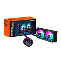 DISIPADOR DE ENFRIAMIENTO LIQUIDO GIGABYTE GP-AORUS WATERFORCE X II 240 / 240MM / S-1700 / S-1200 / AM4 / AM5 / RGB
