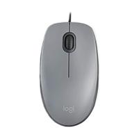 MOUSE LOGITECH M110 SILENCIOSO OPTICO ALAMBRICO USB PC / MAC GRIS