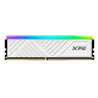 MEMORIA ADATA UDIMM DDR4 8GB PC4-25600 3200MHZ CL16 288PIN 1.35V XPG SPECTRIX D35G RGB BLANCO CON DISIPADOR PC / GAMER /  ALTO RENDIMIENTO (AX4U32008G16A-SWHD35G)