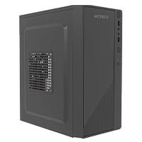 GABINETE ACTECK KIOTO GC220F / MINI TORRE / MICRO ATX, MINI ITX / FUENTE 500W / INCLUYE 3 VENTILADORES / NEGRO / AC-939539