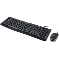 TECLADO / MOUSE LOGITECH MK200 NEGRO ALAMBRICOS MULTIMEDIA / OPTICO USB PC