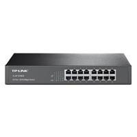 SWITCH | TP-LINK | TL-SF1016DS | 16 PUERTOS RJ45 10 / 100 MBPS | NO ADMINISTRABLE | PARA ESCRITORIO O RACK DE 13 PULGADAS