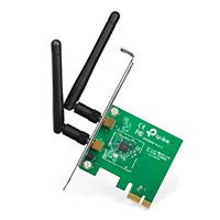 TARJETA DE RED | TP-LINK |TL-WN881ND | PCI EXPRESS X1 | INALAMBRICA 2 ANTENAS DESMONTABLES | BRACKET BAJO PERFIL | 300 MBPS