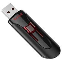 MEMORIA SANDISK 32GB USB 3.0 CRUZER GLIDE Z600 NEGRO C / ROJO SDCZ600-032G-G35