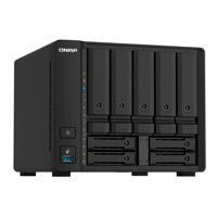NAS QNAP TS-932PX-4G/ 9 BAHIAS SATA HDD DE 3,5 Y DE 2,5/ NUCLEO CUADRUPLE 1.7GHZ/4GB DDR4 SODIMM AMPLIABLE A 16GB/2 PTO 2,5 GBE /2 PTO 10 GBE /USB 3.2 X3/ HOTSWAP/ NO INCLUYE DISCO