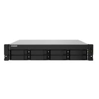 NAS QNAP TS-832PXU-RP-4G/FUENTE REDUNDANTE/ 8 BAHIAS SATA HDD 3,5/RACK 2U/NUCLEO CUADRUPLE 1.7GHZ/4GB DDR4 UDIMM AMPLIABLE A 16GB/2 PTO 2,5 GBE /2 PTO 10 GBE /USB 3.2 X4/ HOTSWAP/ NO INCLUYE