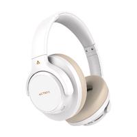 AUDIFONOS ACTECK HYPE EPIC HP750 / DIADEMA / INALAMBRICOS / DUAL BT -AUX 3.5 MM / BATERIA 75 HRS / MICROFONO OMNIDIRECCIONAL / CANCELACION DE RUIDO / BOCINAS 40 MM 20 HZ A 20 KHZ / BLANCO / 