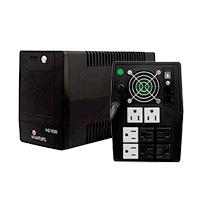 NO-BREAK INTERACTIVO SMARTBITT  SBNB1800  1800VA/900W, CLAVIJA NEMA 5-15P, 8 CONTACTOS, TIPO NEMA 5-15R, 4 CON RESPALDO DE BATERAS, REGULACION Y SUPRESION DE PICOS Y 4 CON REGULACION  RJ11 Y